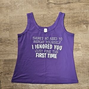 Purple Women's Tank Top